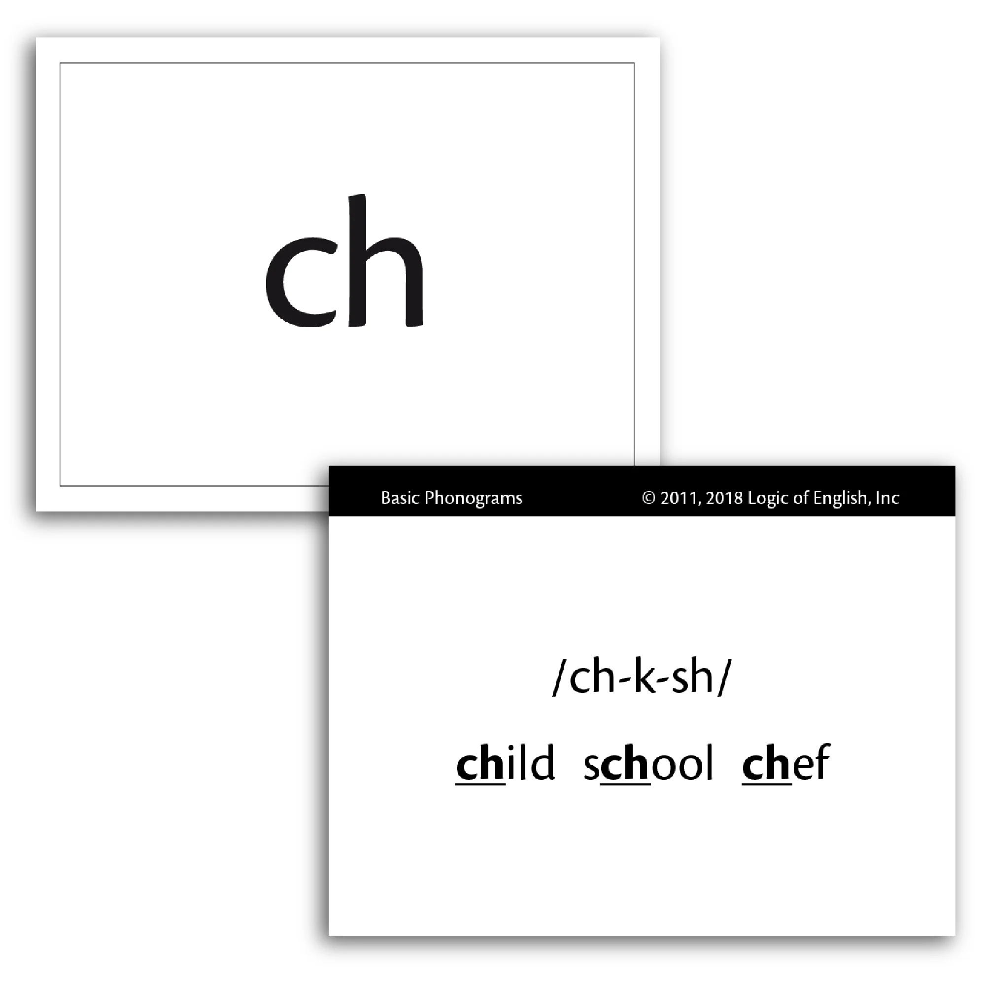 Basic Phonogram Flash Cards - Image 3
