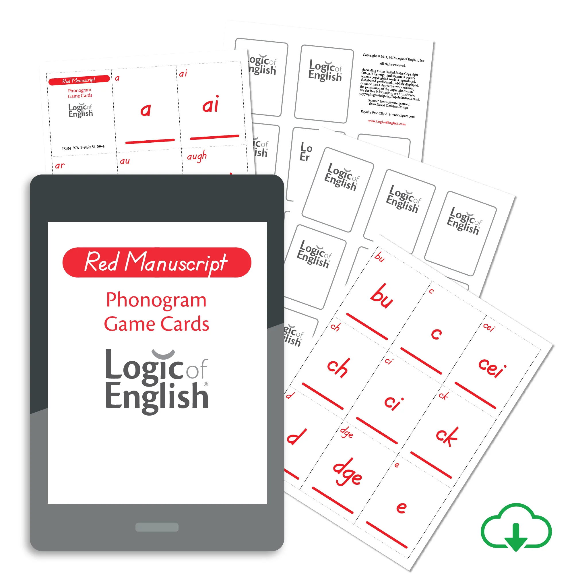 Phonogram Game Cards PDF - Image 4