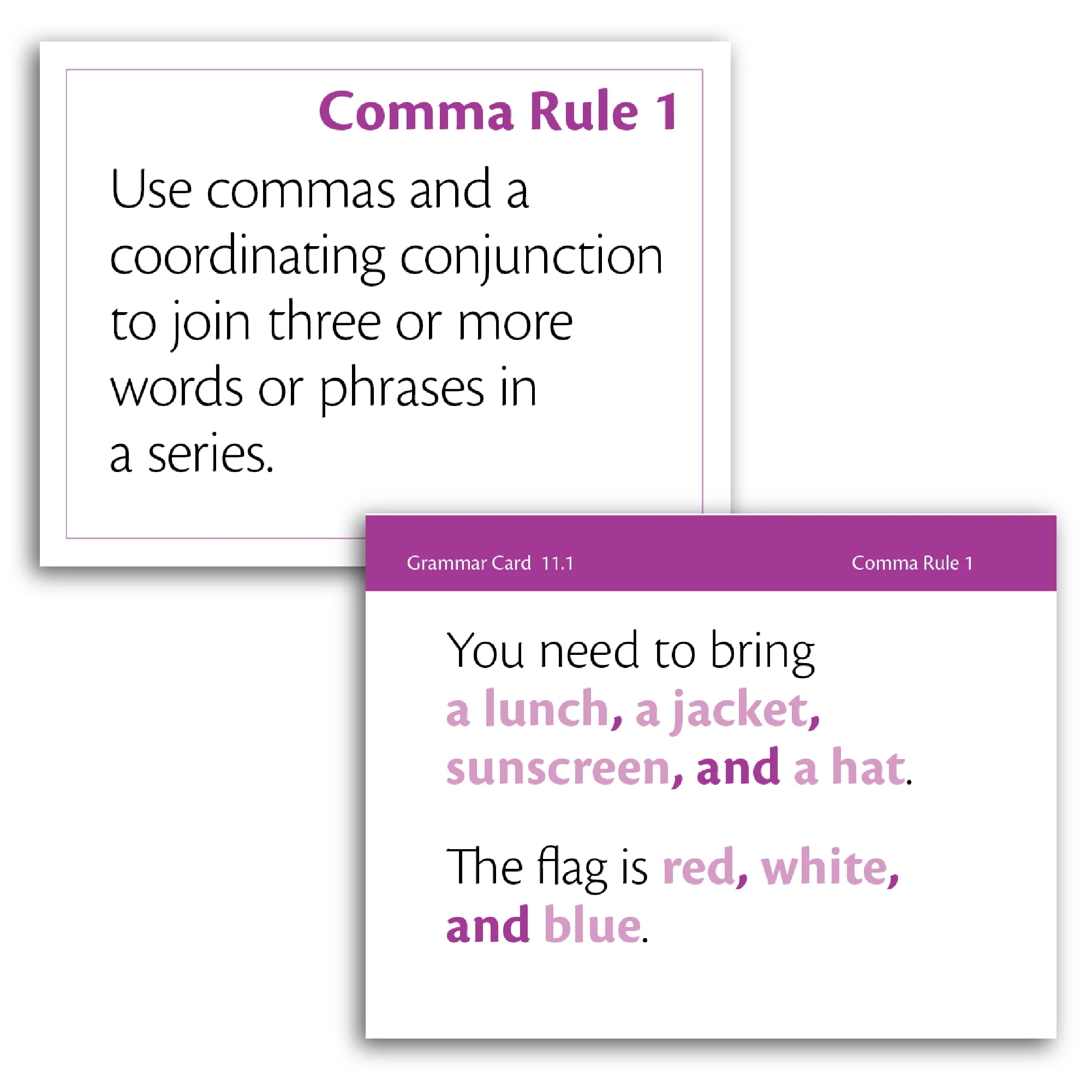 Grammar Flash Cards - Image 6