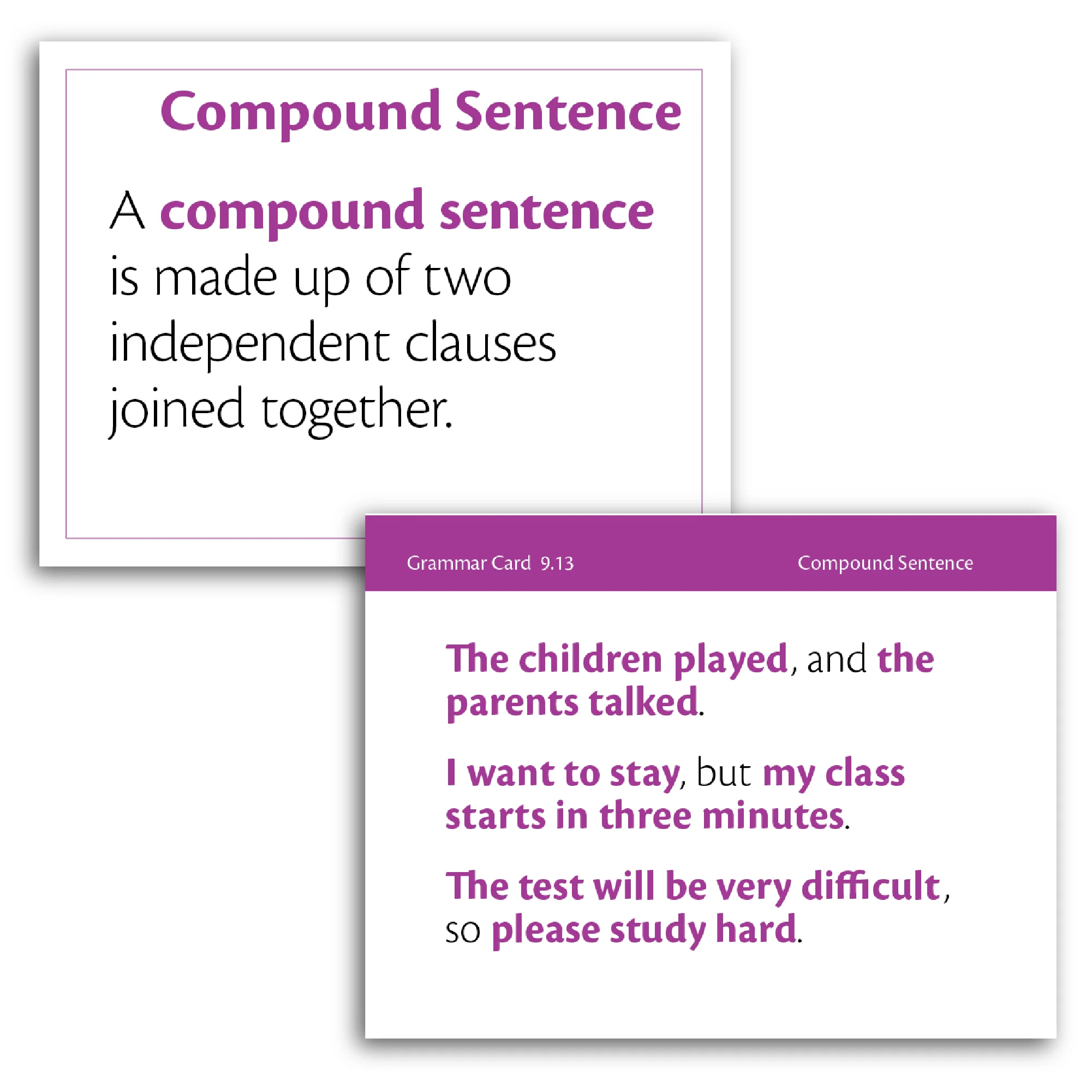 Grammar Flash Cards - Image 4
