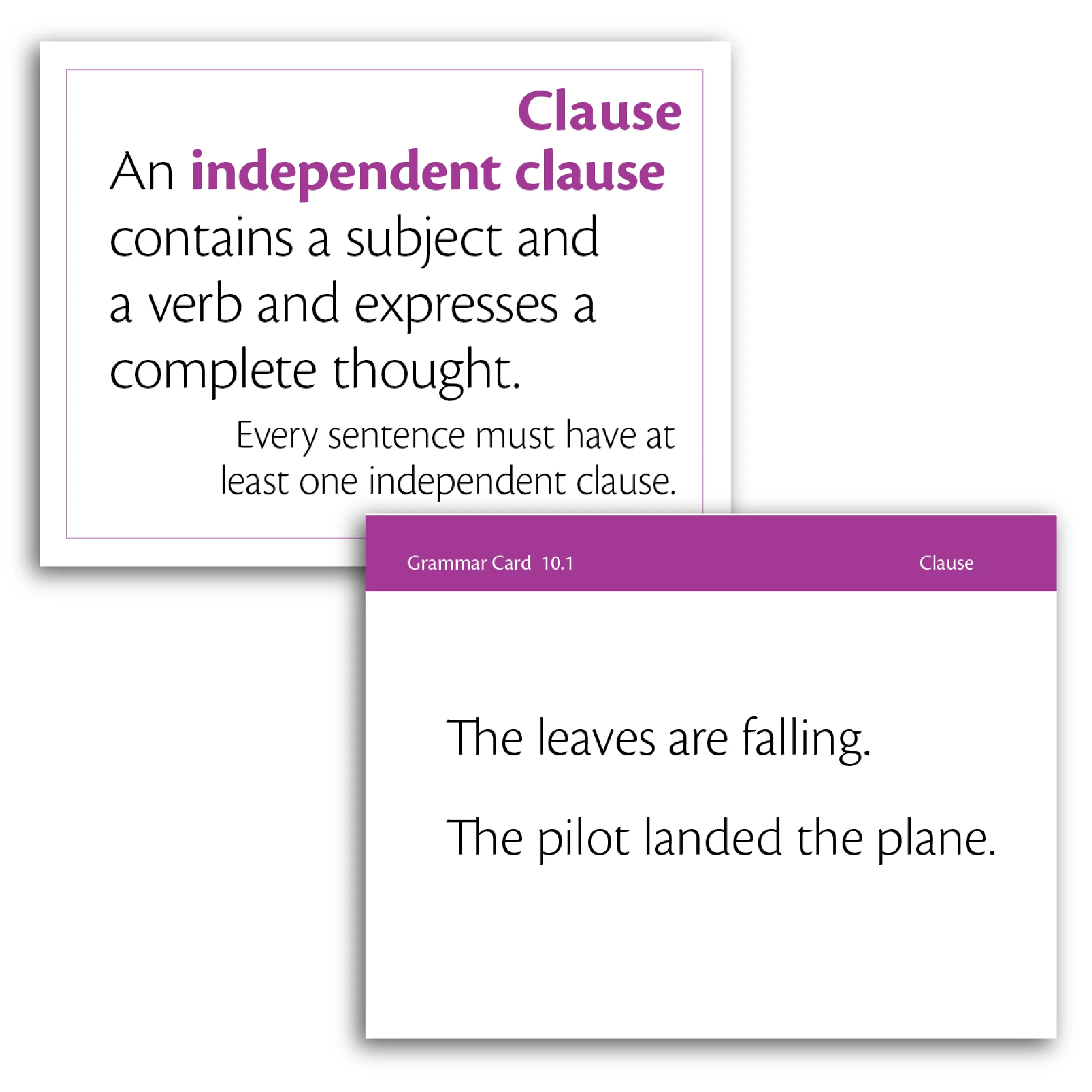 Grammar Flash Cards - Image 5