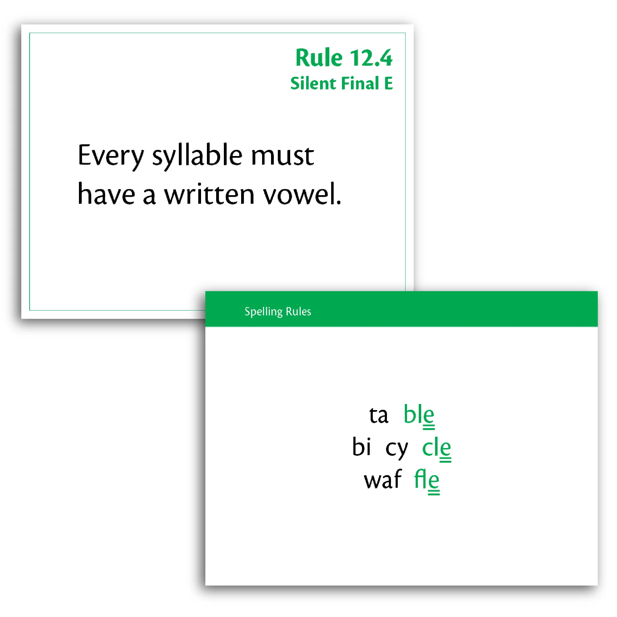 Spelling Rule Flash Cards - Image 4