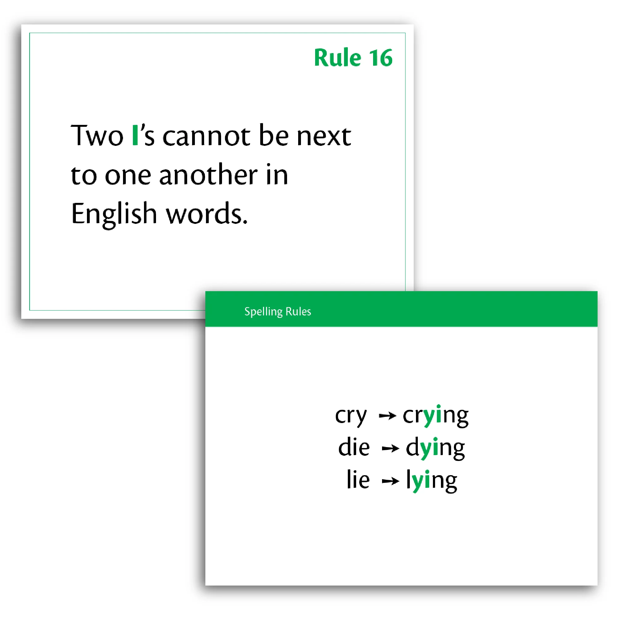 Spelling Rule Flash Cards - Image 5